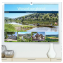 Weserbergland - sagenhaft schön (hochwertiger Premium Wandkalender 2024 DIN A2 quer), Kunstdruck in Hochglanz