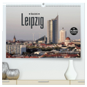 Reise durch Leipzig (hochwertiger Premium Wandkalender 2025 DIN A2 quer), Kunstdruck in Hochglanz