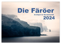 Färöer Archipel im Nordatlantik (Wandkalender 2024 DIN A2 quer), CALVENDO Monatskalender