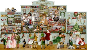 Aufstell-Adventskalender - Das Weihnachtslädchen. Coppenrath, 2026.