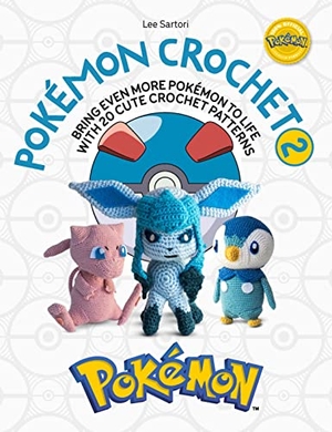 Sartori, Lee. Pokémon Crochet Vol 2 - Bring even more Pokémon to life with 20 cute crochet patterns. David and Charles, 2023.