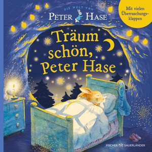 Potter, Beatrix. Die Welt von Peter Hase Träum schön, Peter Hase - Liebevolle Gute-Nacht-Geschichte mit Klappen zum Entdecken und Abendroutine für Kinder ab 3 Jahren. FISCHER Sauerländer, 2026.