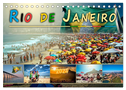 Rio de Janeiro, Stadt des Sonnenscheins (Tischkalender 2024 DIN A5 quer), CALVENDO Monatskalender