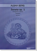 Alban Berg: Sonata Opus 1