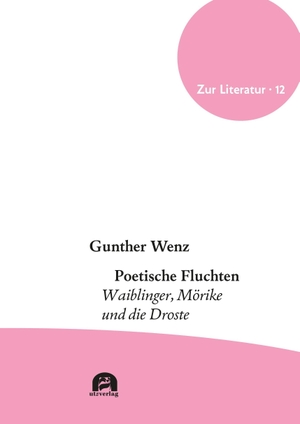 Wenz, Gunther. Poetische Fluchten - Waiblinger, Mörike und die Droste. utzverlag GmbH, 2026.
