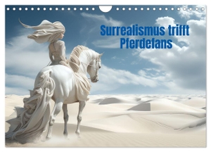 Brunner-Klaus, Liselotte. Surrealismus trifft Pferdefans (Wandkalender 2025 DIN A4 quer), CALVENDO Monatskalender - Surreale Pferde in der Wüstenlandschaft. Calvendo, 2024.