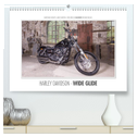 Emotionale Momente: Harley Davidson - Wide Glide / CH-Version (hochwertiger Premium Wandkalender 2025 DIN A2 quer), Kunstdruck in Hochglanz