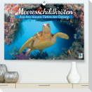 Meeresschildkröten: Aus den blauen Tiefen der Ozeane (Premium, hochwertiger DIN A2 Wandkalender 2023, Kunstdruck in Hochglanz)