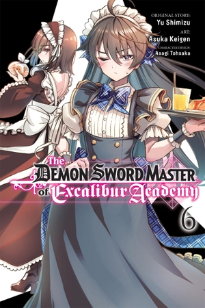 Shimizu, Yu. The Demon Sword Master of Excalibur Academy, Vol. 6 (Manga). Yen Press, 2024.