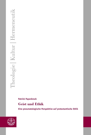Papenbrock, Patrick. Geist und Ethik - Eine pneumatologische Perspektive auf protestantische Ethik. Evangelische Verlagsansta, 2026.