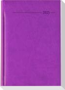 Buchkalender Tucson rosa 2025 - Büro-Kalender A5 - Cheftimer - 1 Tag 1 Seite - 352 Seiten - Tucson-Einband - Zettler