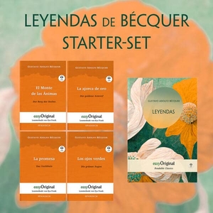 Bécquer, Gustavo Adolfo. Leyendas (mit Audio-Online) - Starter-Set - 5 Hefte - Lesemethode von Ilya Frank + Readable Classics. EasyOriginal Verlag e.U., 2023.