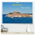 Rovinj, Perle Istriens (hochwertiger Premium Wandkalender 2024 DIN A2 quer), Kunstdruck in Hochglanz
