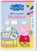 Peppa Wutz Ausmalbilder: Mein bunter Malblock