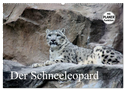 Der Schneeleopard (Wandkalender 2024 DIN A2 quer), CALVENDO Monatskalender