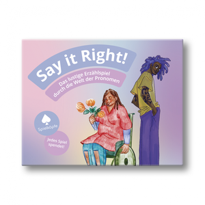 Schwickert, Samantha. Say it right! - gendergerecht, vielfältig, nachhaltig. Spielköpfe, 2025.