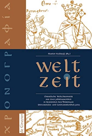 Wallraff, Martin (Hrsg.). Welt-Zeit - Christliche Weltchronistik aus zwei Jahrtausenden in Beständen der Thüringer Universitäts- und Landesbibliothek Jena. De Gruyter, 2005.