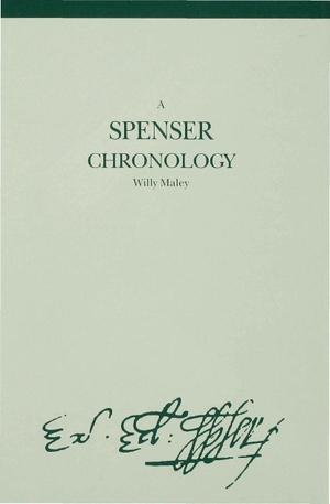 Maley, W.. A Spenser Chronology. Springer Nature B.V., 1993.