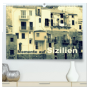 Momente auf Sizilien (hochwertiger Premium Wandkalender 2024 DIN A2 quer), Kunstdruck in Hochglanz