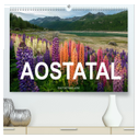Natur im Aostatal (hochwertiger Premium Wandkalender 2025 DIN A2 quer), Kunstdruck in Hochglanz