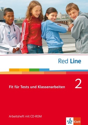 Red Line 2. Fit für Tests und Klassenarbeiten mit CD-ROM. Klett Ernst /Schulbuch, 2008.