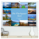 Die Flachgauer Seen (hochwertiger Premium Wandkalender 2024 DIN A2 quer), Kunstdruck in Hochglanz