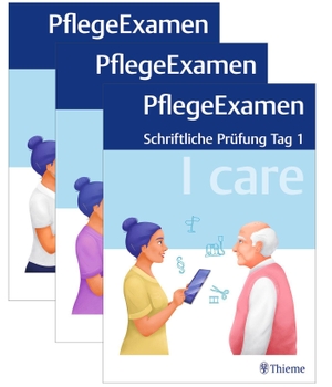 I care PflegeExamen - Schriftliche Prüfung Tag 1 - 3 (Set). Georg Thieme Verlag, 2026.