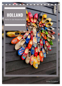 Holland - Eine Reise in die Niederlande (Tischkalender 2025 DIN A5 hoch), CALVENDO Monatskalender