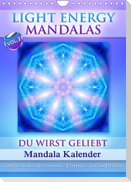 Light Energy Mandalas - Kalender - Vol. 2 (Wandkalender 2023 DIN A4 hoch)