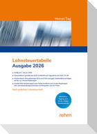 Lohnsteuertabelle Monat/Tag 2026