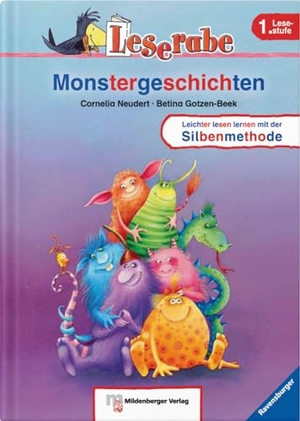 Neudert, Cornelia. Leserabe 12. Lesestufe 1. Monstergeschichten. Mildenberger Verlag GmbH, 2011.