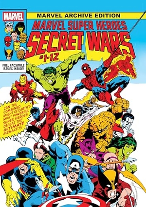 Shooter, Jim. Marvel Archive Edition: Marvel Super Heroes Secret Wars Gallery Edition. Marvel Comics, 2025.