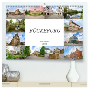 Meutzner, Dirk. Bückeburg Impressionen (hochwertiger Premium Wandkalender 2024 DIN A2 quer), Kunstdruck in Hochglanz - Ein fotografischer Rundgang durch das schöne Bückeburg. Calvendo, 2023.