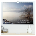Landschaften FineArt (hochwertiger Premium Wandkalender 2025 DIN A2 quer), Kunstdruck in Hochglanz