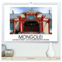Mongolei - Landschaften und buddhistische Klöster (hochwertiger Premium Wandkalender 2024 DIN A2 quer), Kunstdruck in Hochglanz