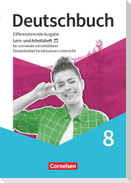 Deutschbuch 8. Schuljahr - Sprach- und Lesebuch -  Arbeitsheft mit Lösungen