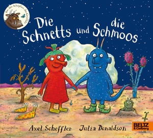 Scheffler, Axel / Julia Donaldson. Die Schnetts und die Schmoos - Vierfarbiges Pappbilderbuch. Julius Beltz GmbH, 2022.