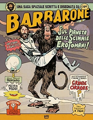Gipi. Barbarone sul pianeta delle scimmie erotomani. Rulez, 2022.