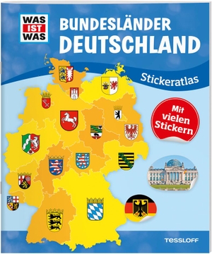 WAS IST WAS Bundesländer Deutschland - Stickeratlas. Tessloff Verlag, 2018.