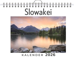 Hoffmann, Alice. Slowakei - (Wandkalender 2026, Kalender DIN A4 quer, Monatskalender im Querformat mit Kalendarium, das perfekte Geschenk). FlipFlop, 2025.
