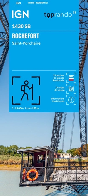 1430SB Rochefort - 1:25000. IGN Frankreich, 2026.