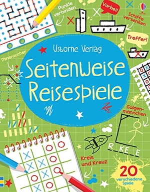 Tudhope, Simon. Seitenweise Reisespiele - mit heraustrennbaren Seiten. Usborne Verlag, 2015.