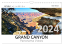 GRAND CANYON - Panorama Views (Wall Calendar 2024 DIN A4 landscape), CALVENDO 12 Month Wall Calendar