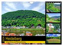 Heidelberg - Heiligenberg und Philosophenweg (Wandkalender 2024 DIN A4 quer), CALVENDO Monatskalender