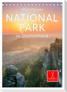 Abenteuer Nationalpark in Deutschland (Tischkalender 2025 DIN A5 hoch), CALVENDO Monatskalender
