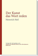 Der Kunst das Wort reden