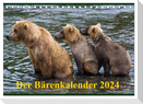 Der Bärenkalender 2024 CH-Version (Tischkalender 2024 DIN A5 quer), CALVENDO Monatskalender