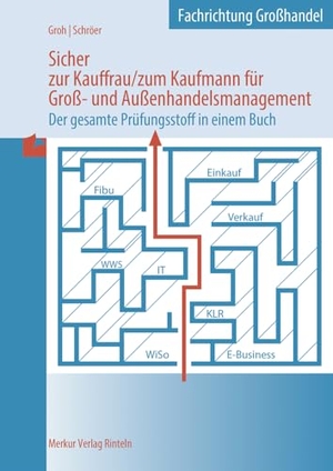 Groh, Gisbert / Schröer, Volker et al. Sicher zur Kauffrau/zum Kaufmann für Groß- und Außenhandelsmanagement - Der gesamte Prüfungsstoff in einem Buch. Merkur Verlag, 2024.