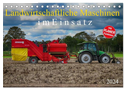 Landwirtschaftliche Maschinen im Einsatz (Tischkalender 2024 DIN A5 quer), CALVENDO Monatskalender