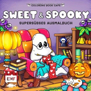Coloring, Book. Cozy Coloring - Sweet & Spooky - Supersüßes Ausmalbuch zum Entspannen und Träumen - Für Erwachsene, Teenager und Kinder. Edition Michael Fischer, 2026.